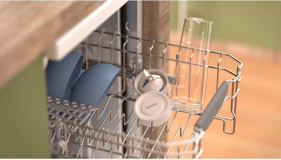 Philips Eco Conscious Edition Blender gemaakt van gerecycled materiaal 0 6 L 350 W Wit (HR2500 00)