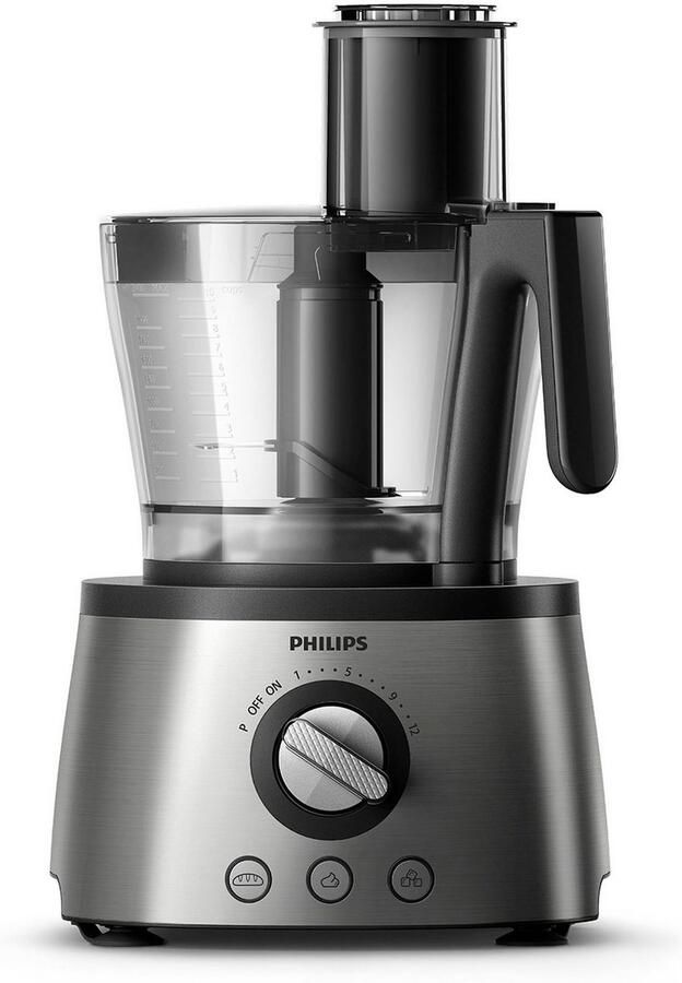 Philips Compacte keukenmachine HR7778 00 inclusief deeghaak vruchtenpers blender en citruspers - Foto 7