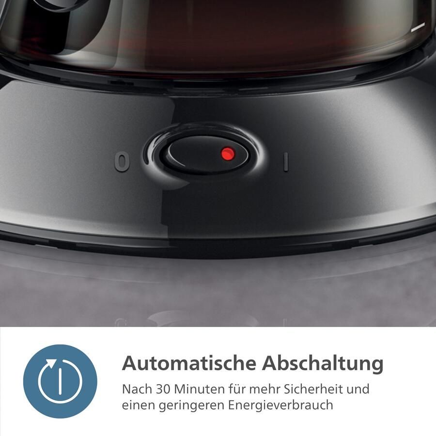 Philips Filterkoffieapparaat HD7461 20 Daily Collection 1 2 l Aroma-Twister druppelstop automatische uitschakeling zwart - Foto 3