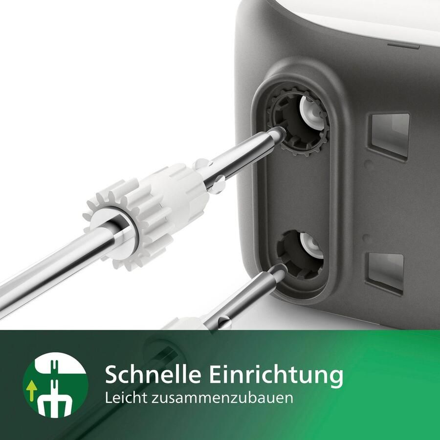 Philips Handmixer HR3741 00 5 snelheden plus turbo inclusief garde en kneedhaken - Foto 3