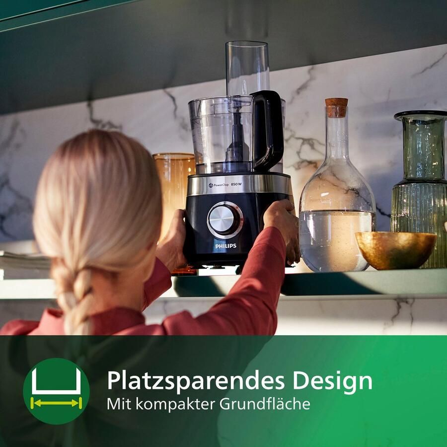 Philips Keukenmachine HR7530 10 Viva Collection 31 functies inclusief 2-in-1 snijschijf en citruspers opzetstuk - Foto 4