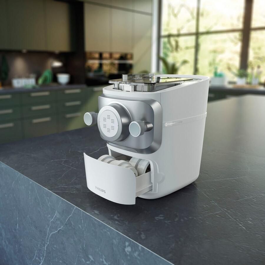 Philips Pastamachine Pastamaker HR2660 00 Avance Collection inclusief vorm- kneed- en persfunctie en 6 schijven - Foto 3