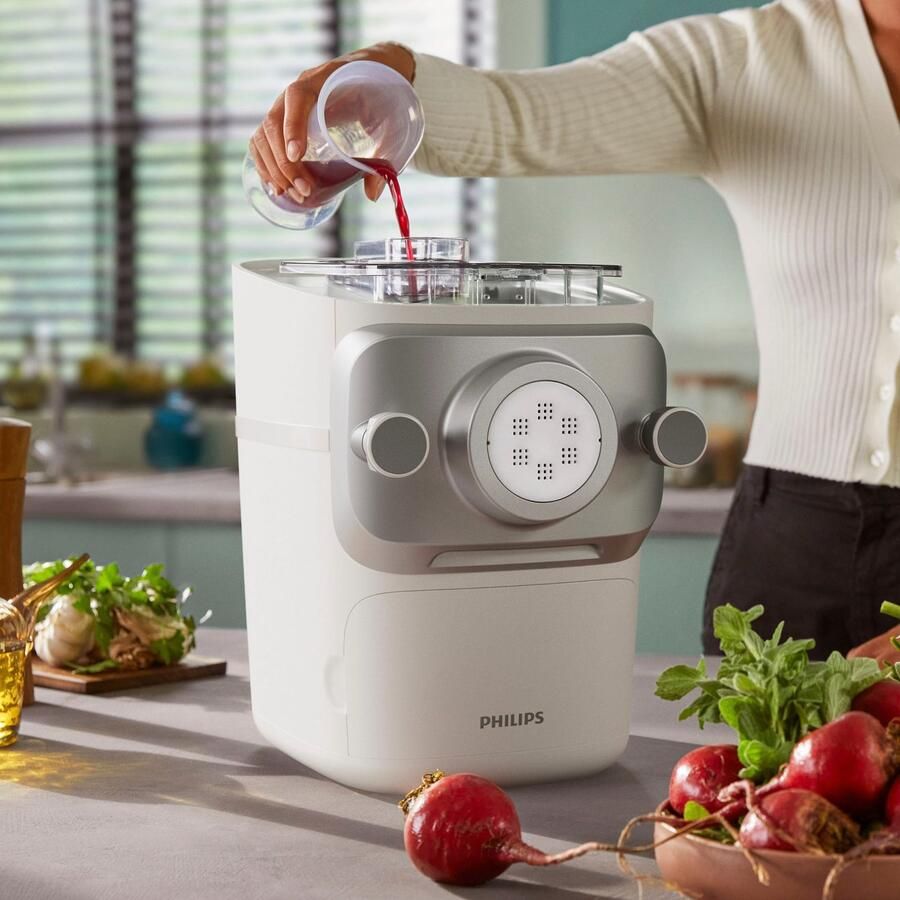 Philips Pastamachine Pastamaker HR2660 00 Avance Collection inclusief vorm- kneed- en persfunctie en 6 schijven - Foto 5