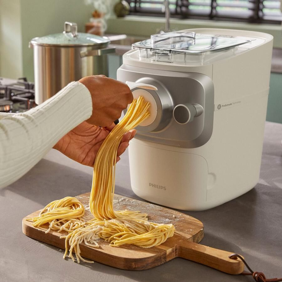 Philips Pastamachine Pastamaker HR2660 00 Avance Collection inclusief vorm- kneed- en persfunctie en 6 schijven - Foto 6