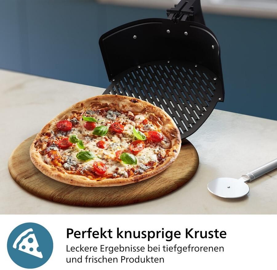 Philips Pizzablik HD9963 00 Pizza & Grill Airfryer accessoire voor HD9876 9880 compatibel met airfryer combi 7000 series vaatwasmachinebestendig - Foto 4