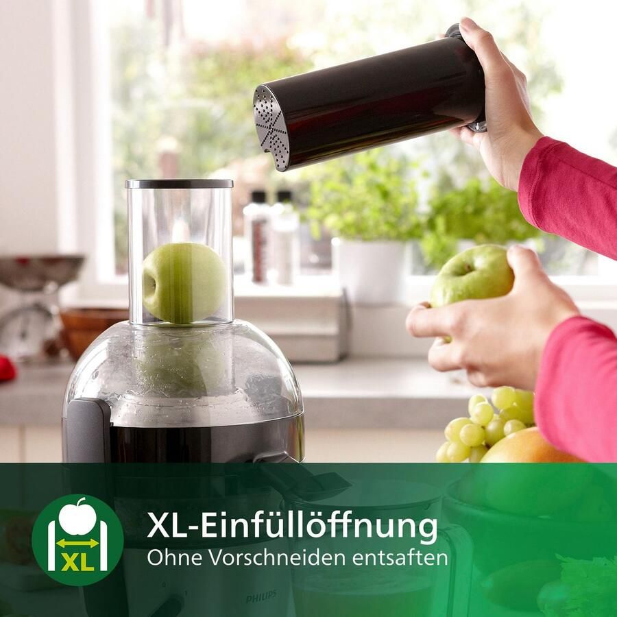 Philips Sapcentrifuge HR1856 70 Viva Collection met druppelstop QuickClean - Foto 3