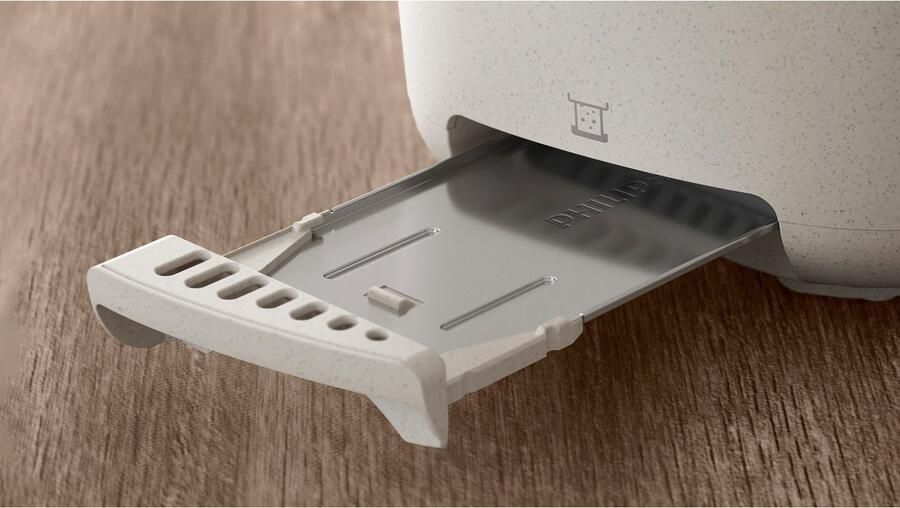 Philips Toaster HD2640 10 Eco Conscious Collection Opwarm- en ontdooifunctie biobased kunststof zijdewit mat - Foto 13