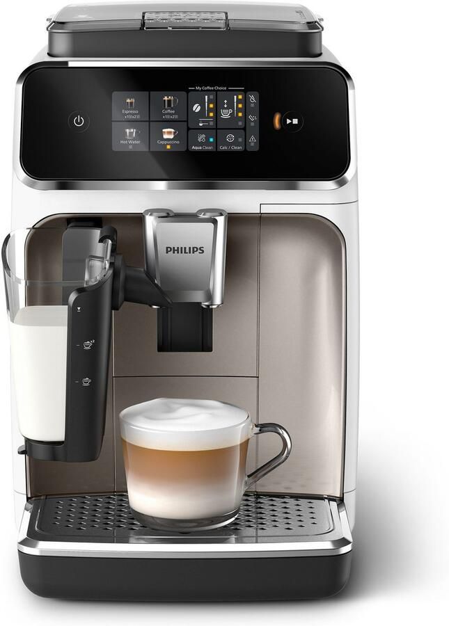 Philips Volautomatisch koffiezetapparaat EP2336 40 2300 Series 4 koffiespecialiteiten met lattego-melksysteem zwart verchroomd - Foto 7