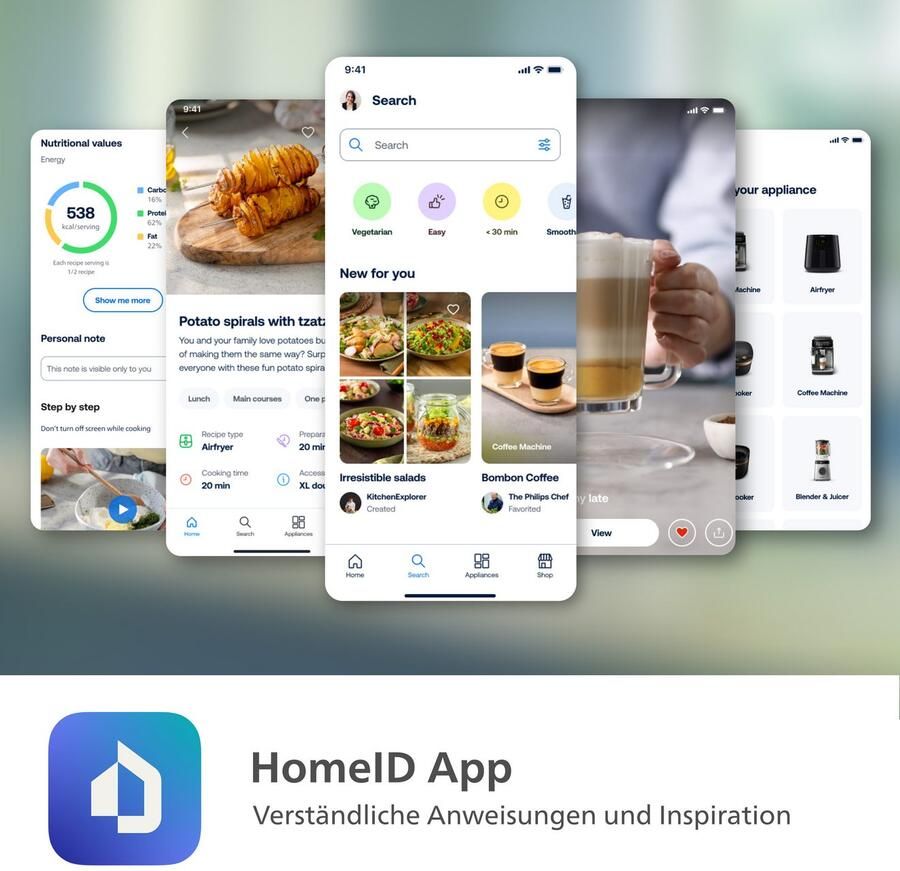 Philips Versuni Philips 2300 Series LatteGo EP2236 40 Espressomachine 3 Soorten Koffie + Heet Water Zwart Chroom + AquaClean Filter