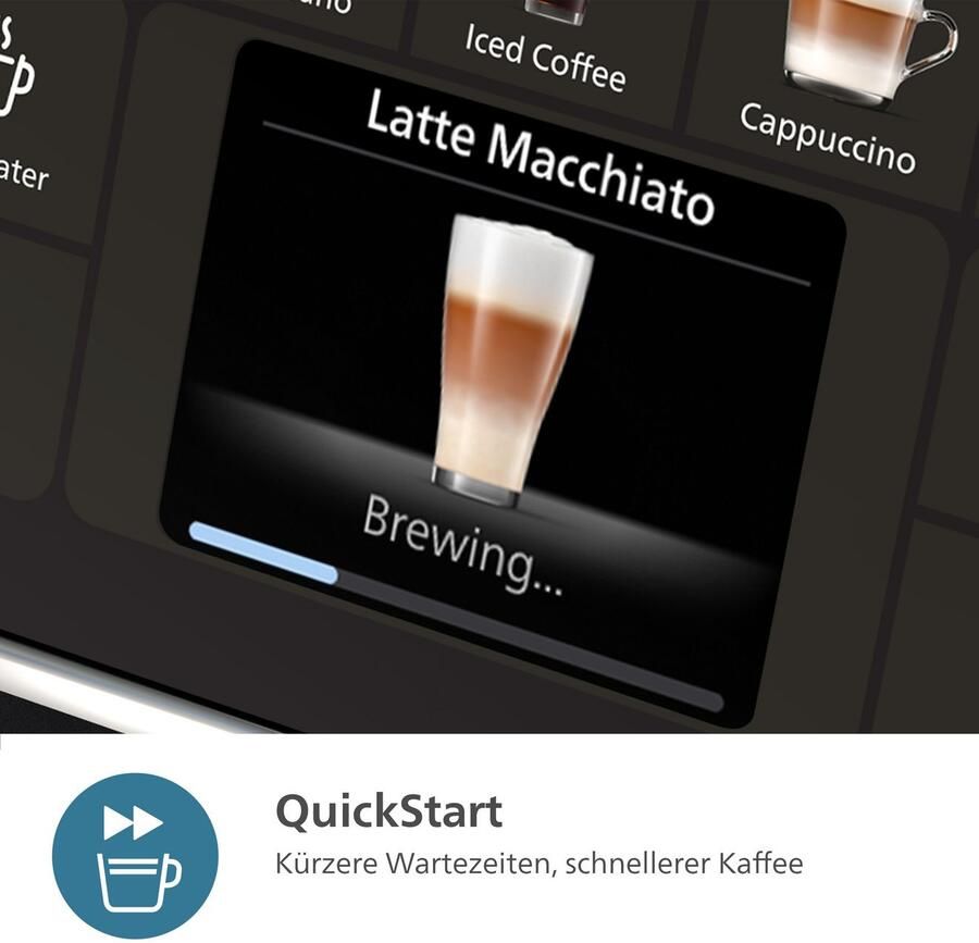 Philips Volautomatisch koffiezetapparaat EP4441 50 4400 Series 12 koffiespecialiteiten (heet of ijskoud) - Foto 6