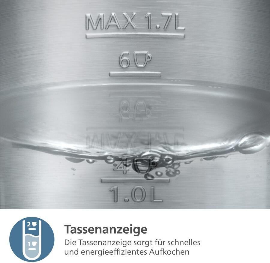 Philips Waterkoker HD9396 90 7000 Series dubbelwandig met 6 temperatuurinstellingen 1 7 l - Foto 8