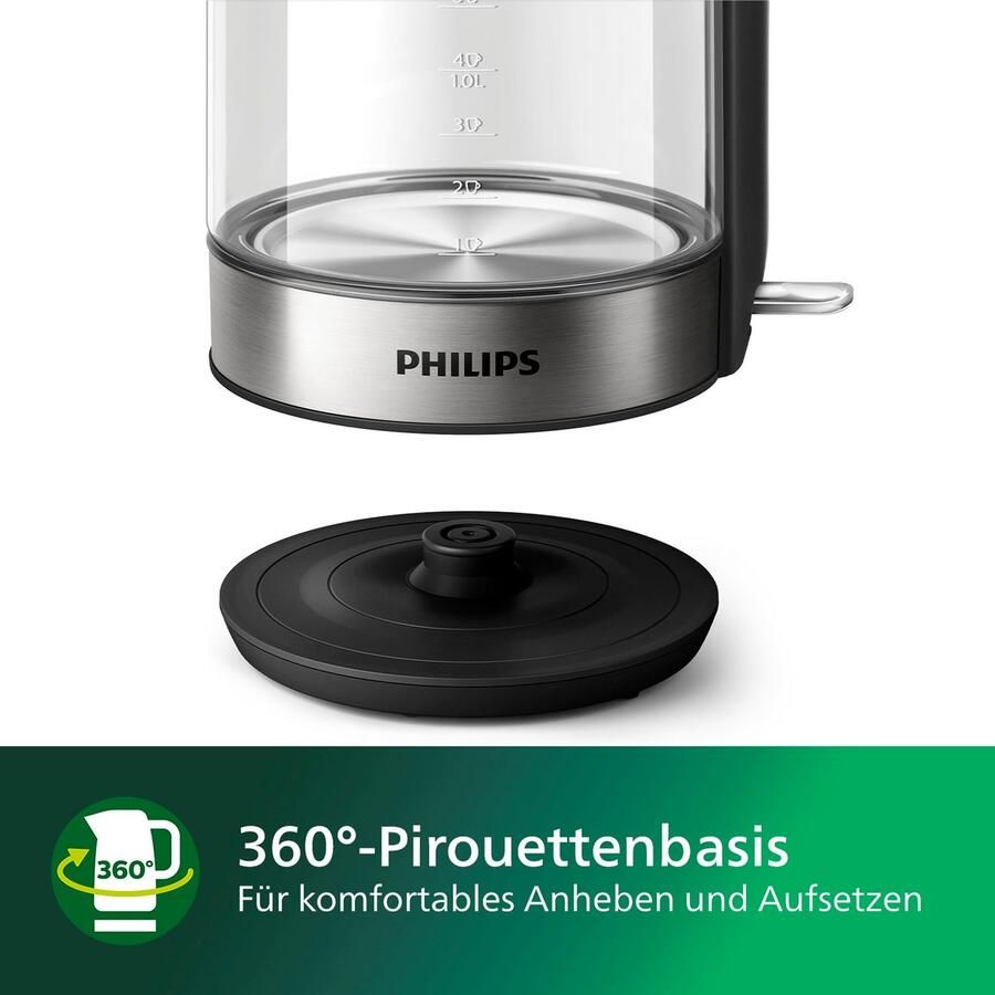 Philips Waterkoker Series 5000 HD9339 80 1 7 l Glazen behuizing droogkookbeveiliging