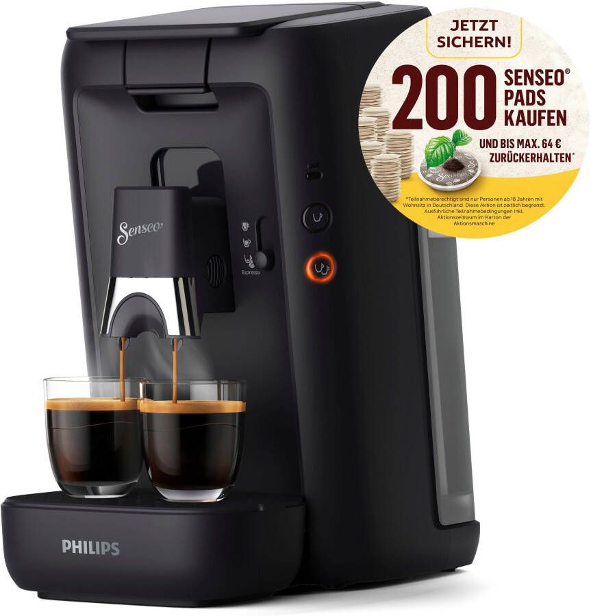 Senseo Koffiepadautomaat Maestro CSA260 65 gemaakt van 80% gerecycled plastic Memo-functie koop 200 pads en krijg tot € 64 terug - Foto 6