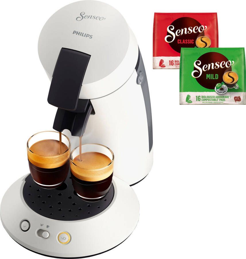 Senseo Koffiepadautomaat Original Plus CSA210 10 +3 koffiespecialiteiten memo-functie gratis extra's (t.w.v. € 5 adviesprijs) - Foto 7