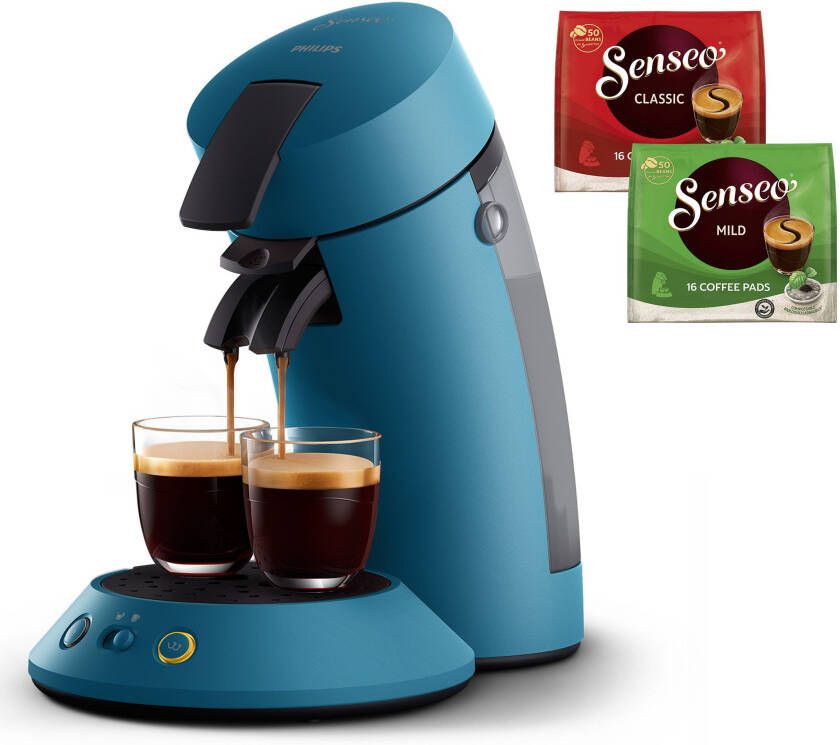 Senseo Koffiepadautomaat Original Plus CSA210 60 met twee koffie-instellingen