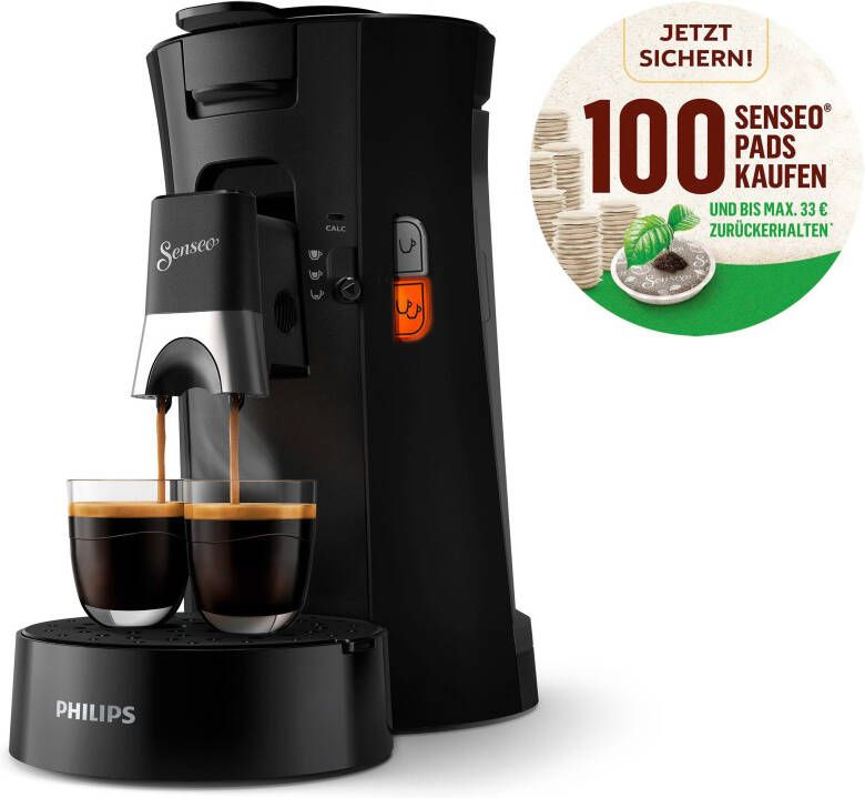 Senseo Koffiepadautomaat Select CSA230 69 met drie koffie-instellingen van 21% gerecycled plastic - Foto 4