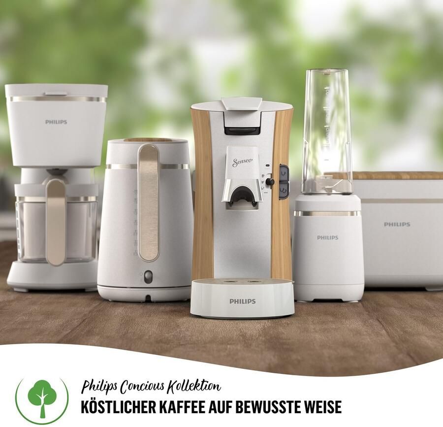 Philips SENSEO Select Conscious Koffiepadmachine Duurzaam ontwerp Geheugenfunctie - Foto 3