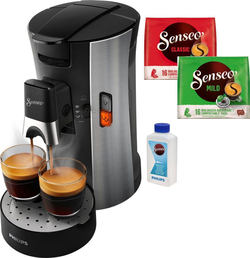 Senseo Koffiepadautomaat Select CSA250 10 Memo-functie incl. gratis extra's t.w.v. € 14 adviesprijs - Foto 2