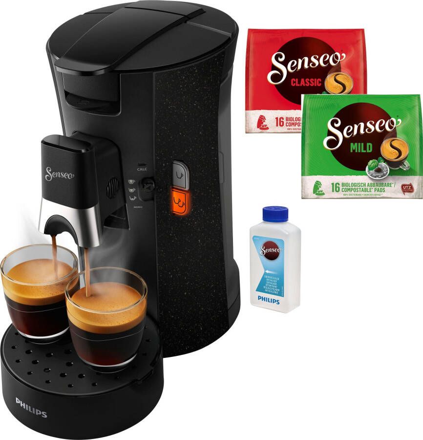 Senseo Koffiepadautomaat Select ECO CSA240 20 +3 koffiespecialiteiten memo-functie gratis extra's (t.w.v. € 14 adviesprijs) - Foto 3