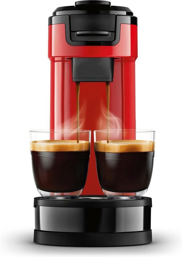 Philips Senseo Switch Koffiemachine HD6592 84 Pad- en Filterkoffiezetapparaat Automatische Uitschakeling Instelbare Intensiteit Incl Thermische Kan Rood - Foto 8