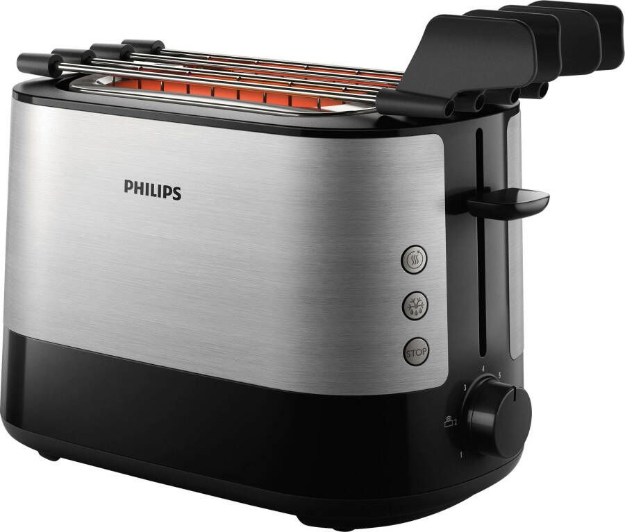 Philips Viva Collection HD2639 90 broodrooster 2 snede(n) Roestvrijstaal