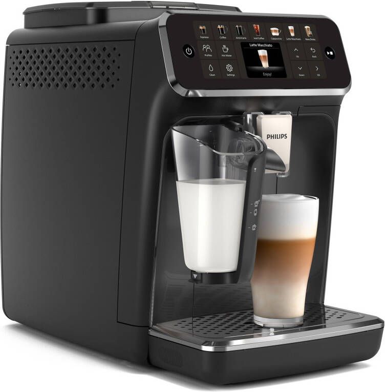 Philips Volautomatisch koffiezetapparaat EP4441 50 4400 Series 12 Kaffeespezialitäten (heiß oder eisgekühlt)
