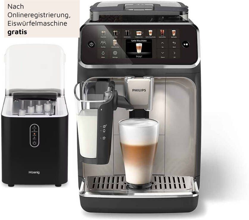 Philips Volautomatisch koffiezetapparaat EP5547 90 5500 Series 20 koffiespecialiteiten (heet of ijskoud)