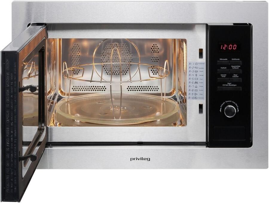Privileg ( Bauknecht ) Privileg inbouw magnetron AC 925 BVE Zilver - Foto 2
