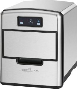 PROFI COOK Elektrische ijsblokjesmaker PC-EWB 1187 inox sensor touch 12 blokjes