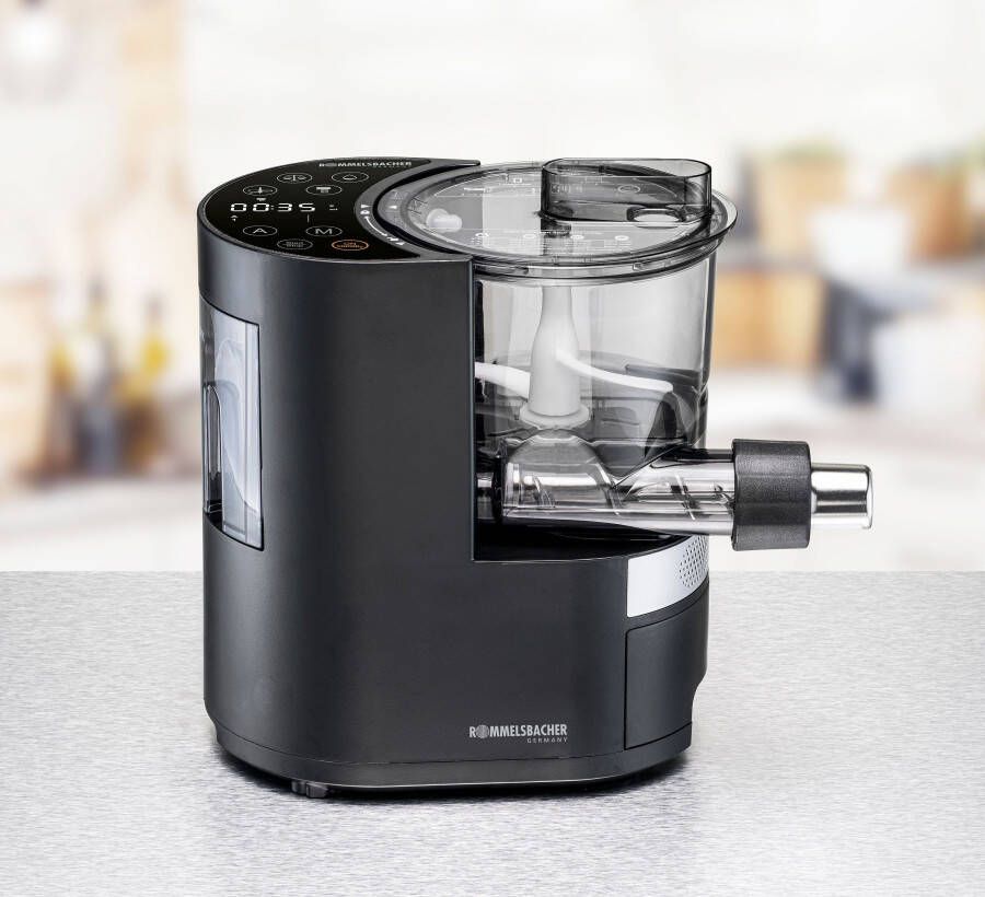 Rommelsbacher Pastarella Automatische Pastamaker PM 220 – Verse Pasta Maken – 7 Pasta Vormpjes – Met Geïntegreerde Weegschaal & Watertank