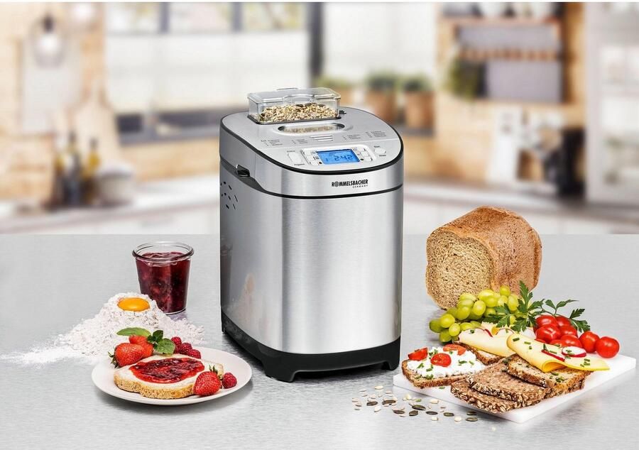 Rommelsbacher BA 550 broodbakmachine 550 W Roestvrijstaal - Foto 4