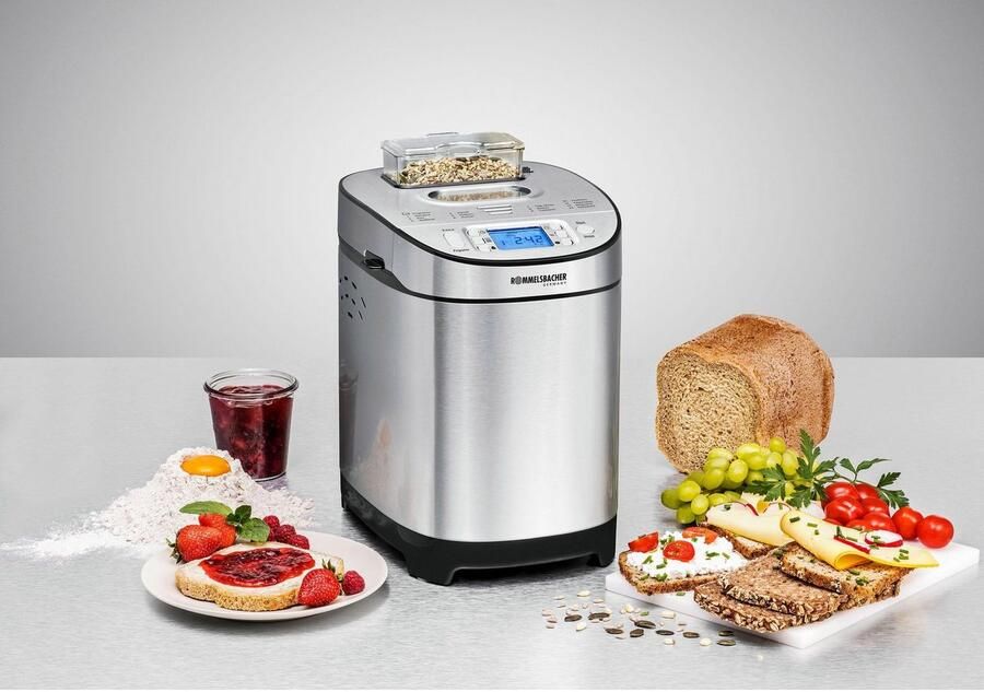 Rommelsbacher BA 550 broodbakmachine 550 W Roestvrijstaal - Foto 3