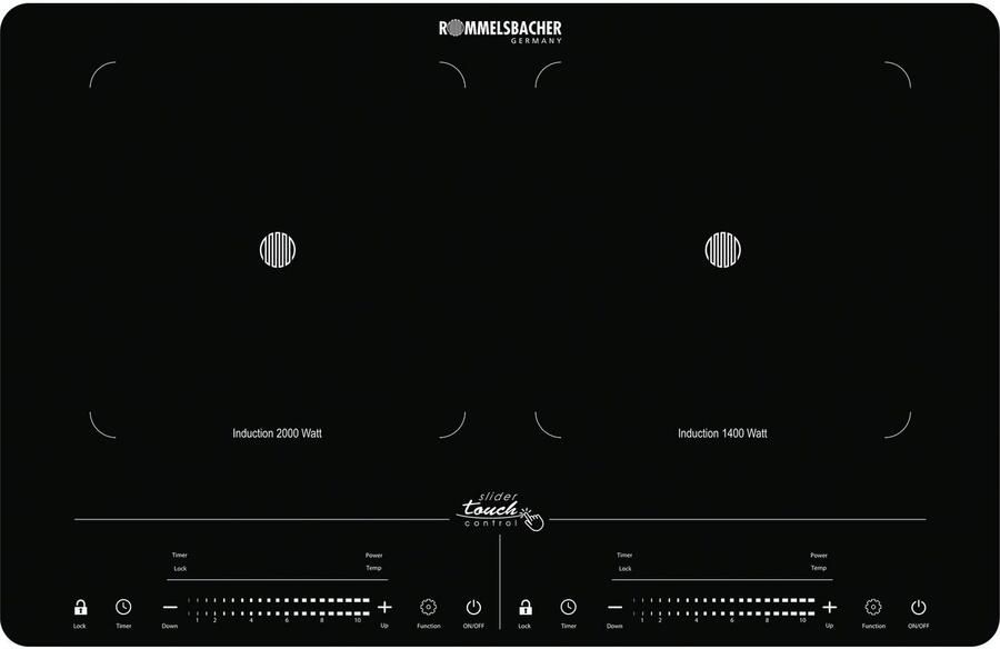 Rommelsbacher Ceramic Double Cooking Plate CT 3420 IN