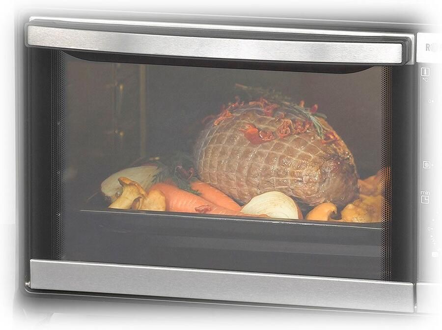 Rommelsbacher mini oven BG 1055 E – compacte vrijstaande oven 10 liter – met boven- en onderwarmte timer en kruimellade - Foto 7