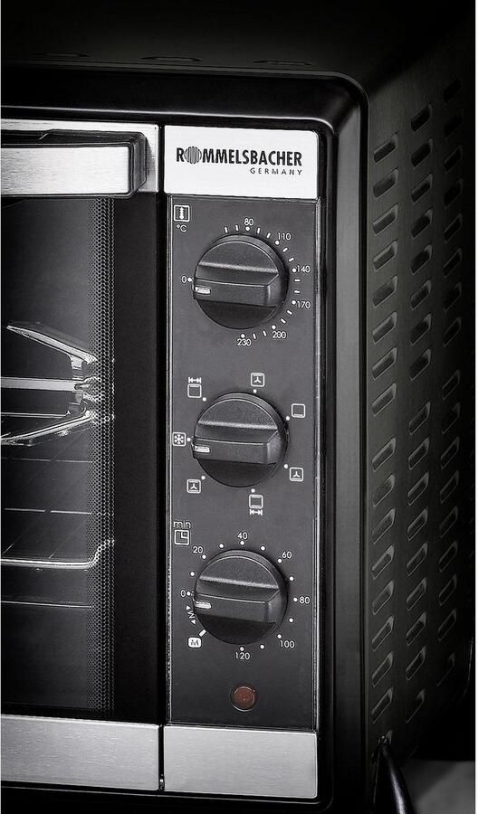 Rommelsbacher Mini-oven BG 1550 bak- en grilloven - Foto 9