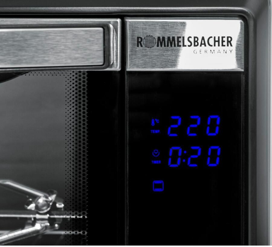 Rommelsbacher Mini-oven Elektronische bak- & grilloven BGE 1580 E - Foto 3