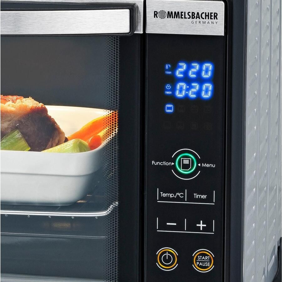 Rommelsbacher Mini-oven Elektronische bak- & grilloven BGE 1580 E
