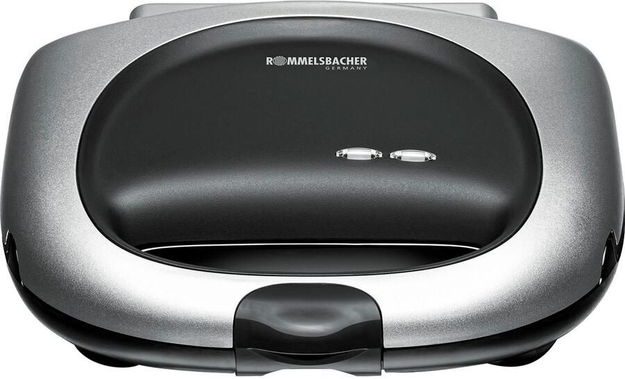 Rommelsbacher XL Tosti-ijzer ST 1000 – Sandwichmaker met Antiaanbaklaag – Voor 2 Grote Tosti s – Diepe Bakplaten & Overloopbeveiliging – 1000W - Foto 6