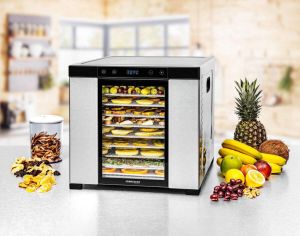 Rommelsbacher Droogapparaat DA 1000 Voedseldroger Dehydrator Deluxe