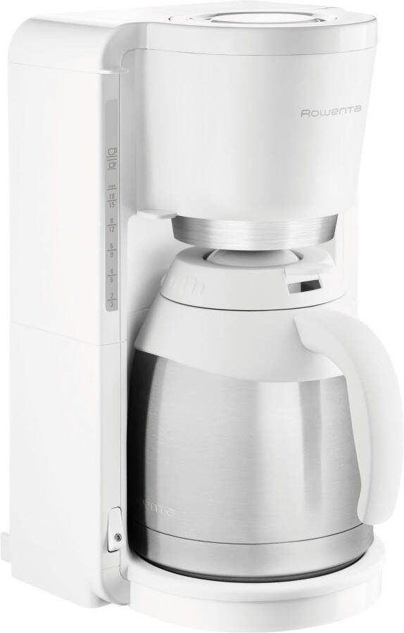 Rowenta Filterkoffieapparaat CT3818 Adagio milano 1 25 l Edelstalen thermoskan 10-15 kopjes 1 25 liter automatische uitschakeling