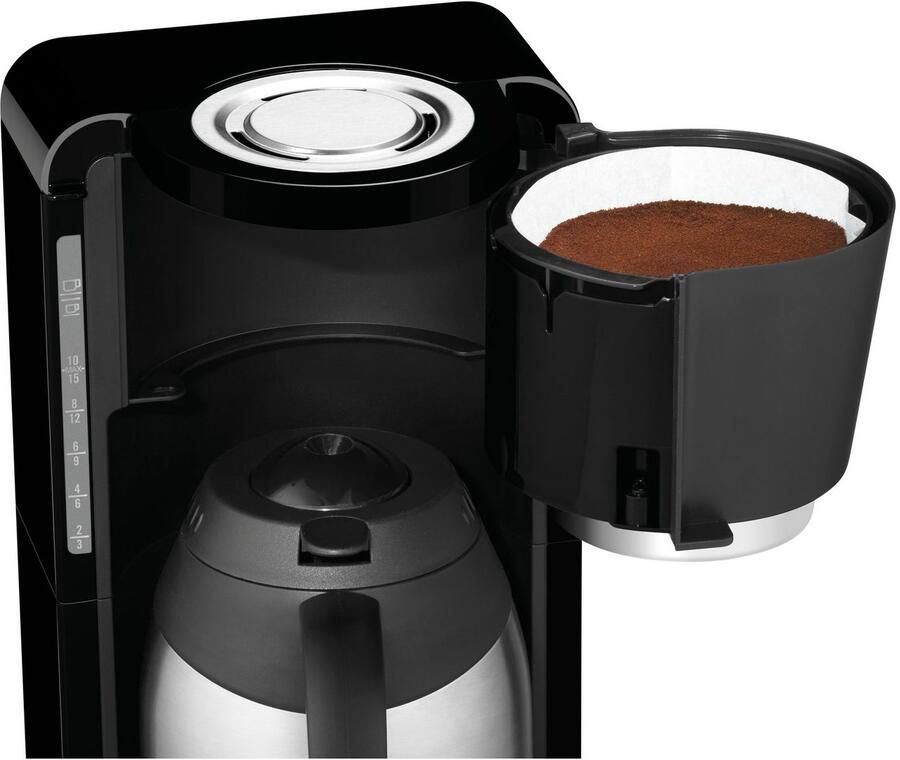 Rowenta Filterkoffieapparaat CT3818 Adagio milano 1 25 l Edelstalen thermoskan 10-15 kopjes 1 25 liter automatische uitschakeling - Foto 3
