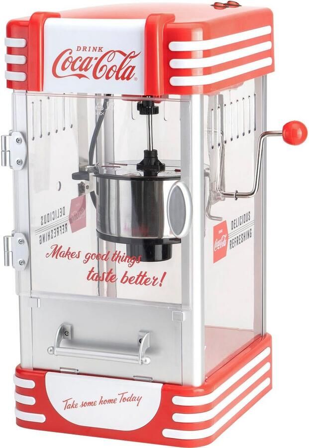 SALCO Popcornmachine Coca-Cola SNP-27CC Grote bereidingscontainer van 60 ml met geïntegreerd verwarmingssysteem - Foto 5