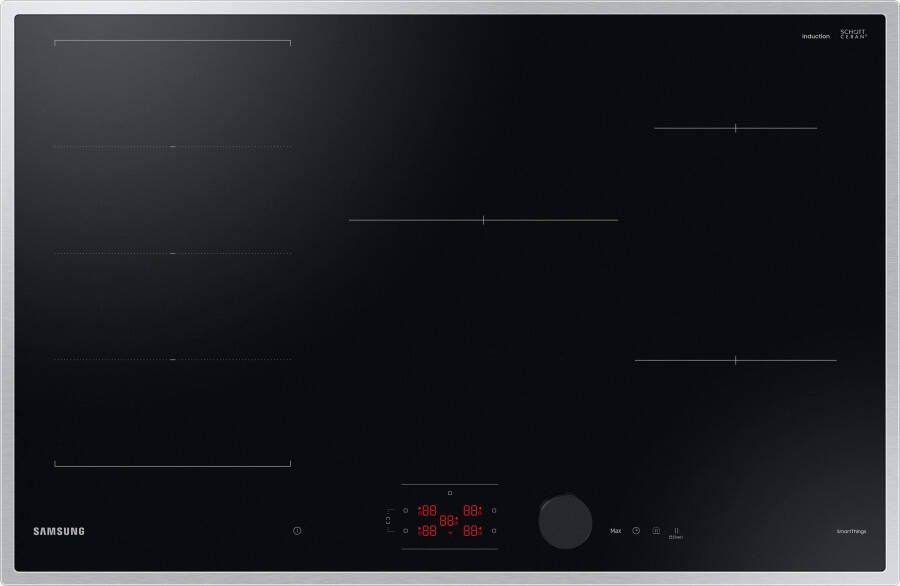 Samsung Flex-inductiekookplaat NZ85C6058HK U1 Meer flexibiliteit en veel ruimte voor je pannen & potten. Met WiFi