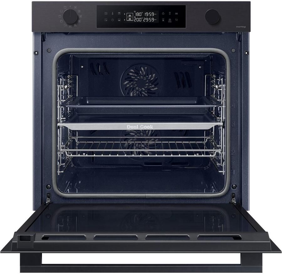 Samsung Inbouw pyrolyse oven NV7B44503DB Dual Cook – 1 Oven. Twee kookruimtes. Max. flexibiliteit. In matte optiek. - Foto 11