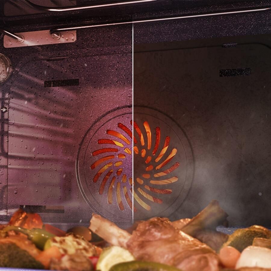 Samsung Inbouwoven NV68A1140BS Schoonheid vanzelf. Dankzij katalytische achterwand