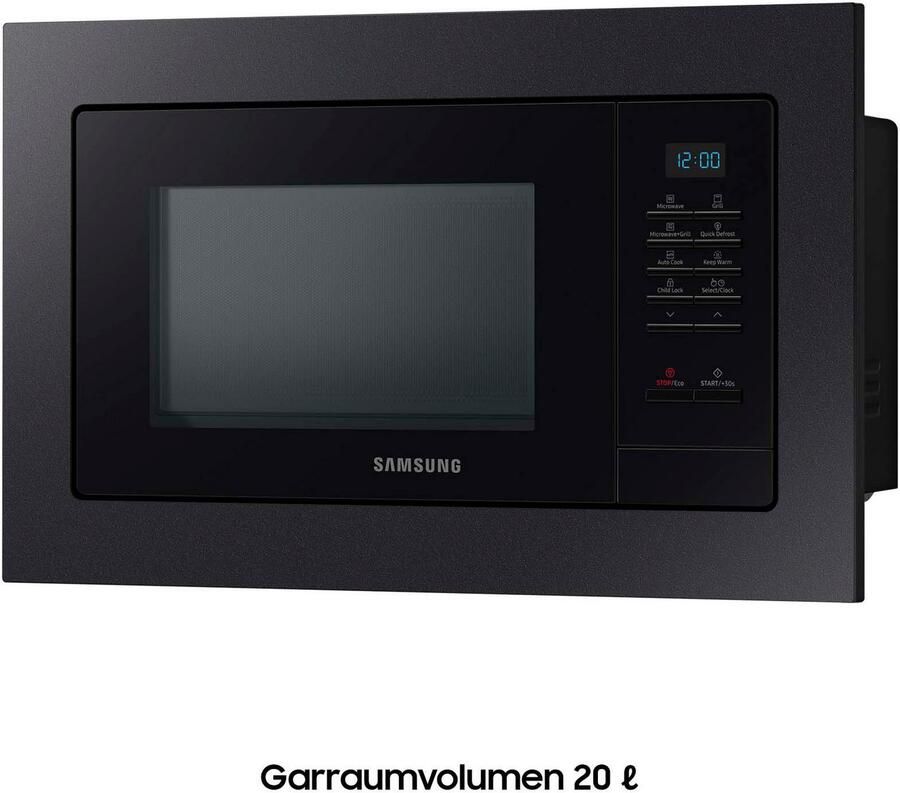 Samsung Magnetron MG20A7013CB EG Koken bakken & grillen met onderhoudsvriendelijk keramisch emaille interieur - Foto 8