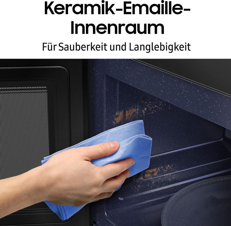 Samsung Magnetron MG20A7013CB EG Koken bakken & grillen met onderhoudsvriendelijk keramisch emaille interieur - Foto 2