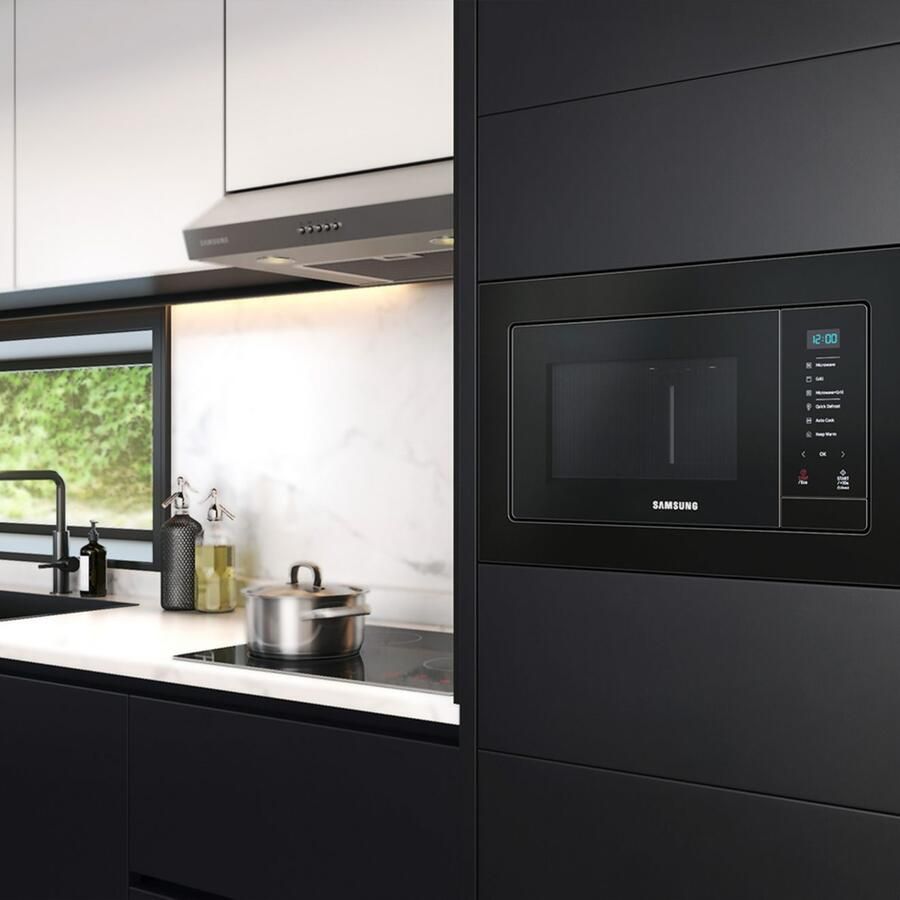 Samsung Magnetron MG20A7013CB EG Koken bakken & grillen met onderhoudsvriendelijk keramisch emaille interieur