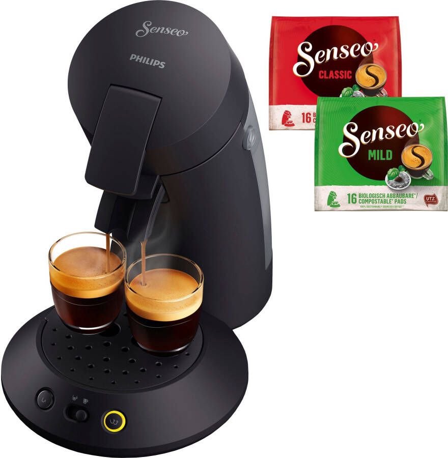 Senseo Koffiepadautomaat Original Plus CSA210 60 incl. gratis toebehoren ter waarde van 5 vap