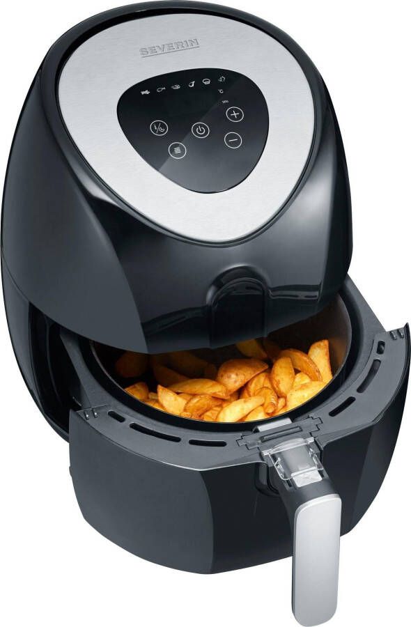 Severin Airfryer FR 2430 Heteluchttechnologie lcd-touchscreen 6 automatische programma s